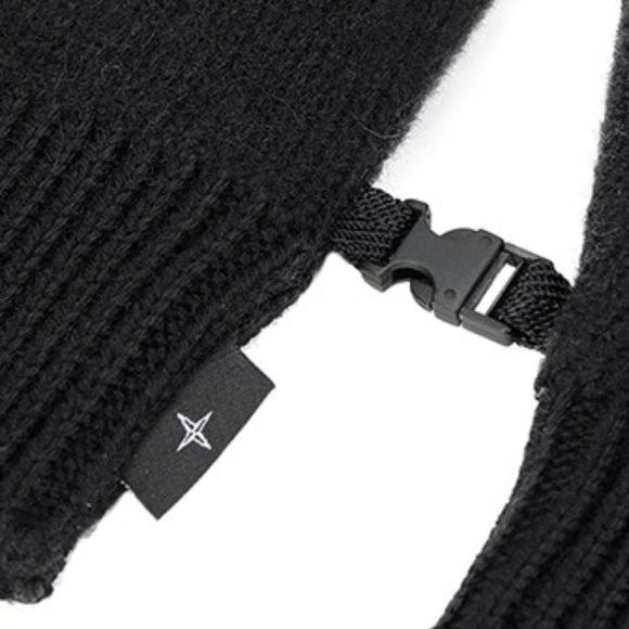 Brand New With Tags Stone Island Wool Fingerless Men's Mittens - Picture 7 of 16